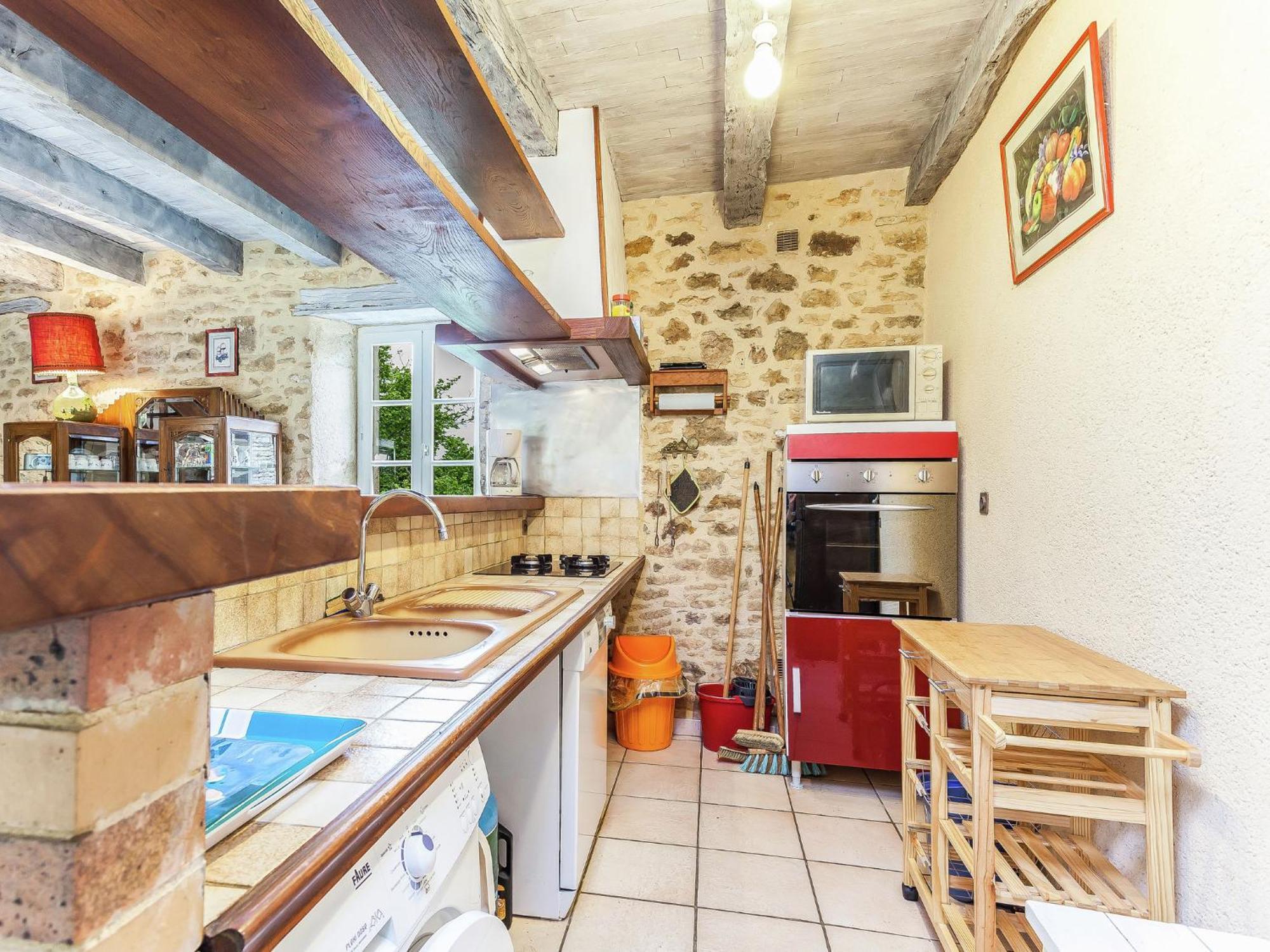 Cosy Holiday Home In Lantheuil With Garden Villefranche-du-Perigord ภายนอก รูปภาพ